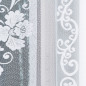 Fuksja Firanka Żakardowa Gotowa Biała 320x160cm EAN: 5907693225404