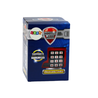 Skarbonka Sejf Elektroniczny Na Banknoty Monety Nauka Oszczędzania