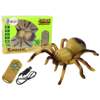 Zdalnie sterowany pająk tarantula pilot r/c żółty