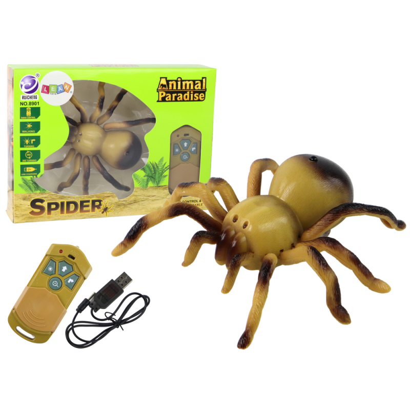 Zdalnie Sterowany Pająk Tarantula R/C Żółty - EAN 5905884458891