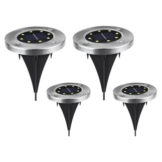 ZD50J  OGRODOWA LAMPA SOLARNA 8LED 4SZT