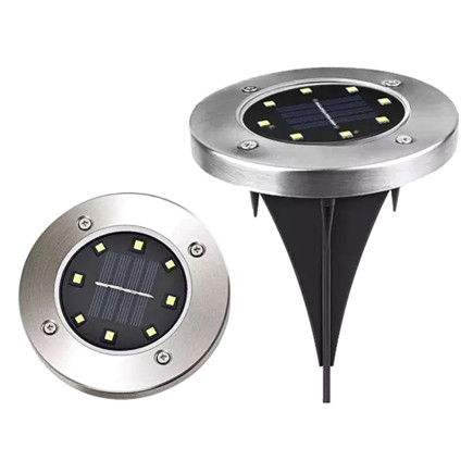 Ogrodowa lampa solarna 8 LED zestaw 4 szt. - Zd50j EAN: 5907621827540