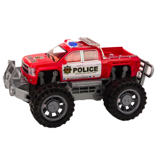 Czerwony Terenowy Pickup Policyjny - Wóz Policji z EAN: 5905991017967