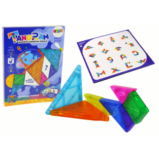 Układanka tangram 7 magnetycznych klocków