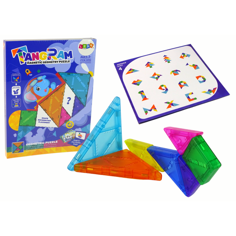 Układanka Tangram Magnetyczna 7 Klocków Kolorowe Puzzle EAN: 5905679070796 Układanka Tangram Magnetyczna 7 Klocków Kolorowe Puzzle EAN: 5905679070796