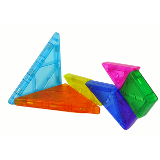 Układanka Tangram Magnetyczna 7 Klocków Kolorowe Puzzle EAN: 5905679070796
