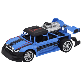 Autko RC z efektem dymnym i niebieskim światłem - EAN 5905991009948