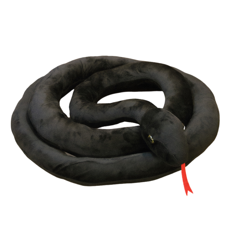 Pluszowa maskotka wąż czarny 110 cm - EAN: 5905679079539