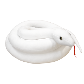 Maskotka pluszowa wąż biały 110 cm