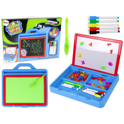 Tablica do rysowania glowing paint 2w1 magnetyczna
