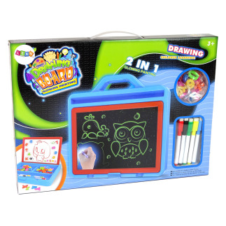 Tablica do rysowania glowing paint 2w1 magnetyczna