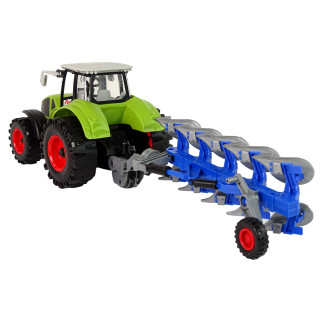 Traktor z pługiem napęd frykcyjny