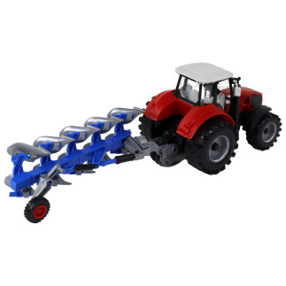 Traktor z pługiem napęd frykcyjny