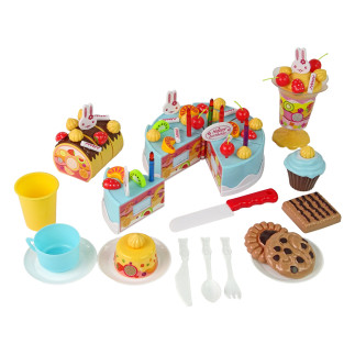 Zestaw Słodkości Tort i Ciastka na Rzepy Dekoracje DIY - EAN: 5905515354707