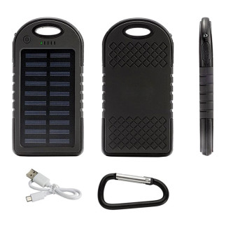Us14 ładowarka solarna powerbank 5000mah