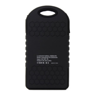Us14 ładowarka solarna powerbank 5000mah