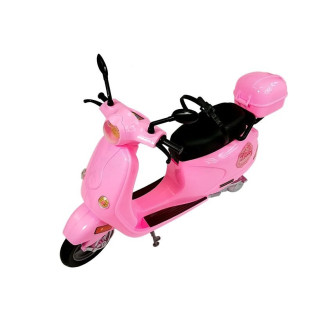 Lalka ze skuterem kask akcesoria