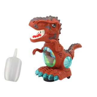 Dinozaur Tańczący z Czujnikiem Przeszkód i Dźwiękiem Brązowy EAN: 5905991011132