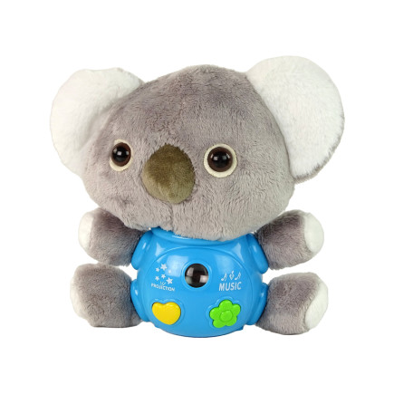 Koala Projektor Dźwięki Zabawkę Interaktywną Szara EAN: 5905515357531