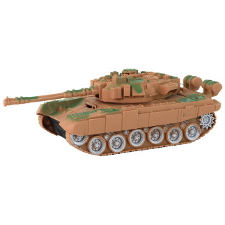Czołg R/C Zdalnie Sterowany z Dźwiękiem i Światłem Piaskowy 1:18 EAN: 5905991000976