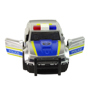 Auto policja 1:14 światła dźwięki srebrne