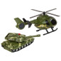 Zestaw militarny czołg napęd frykcyjny helikopter