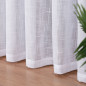 Firana gotowa na taśmie 140x250 cm, kolor biały, EAN: 5906450003484