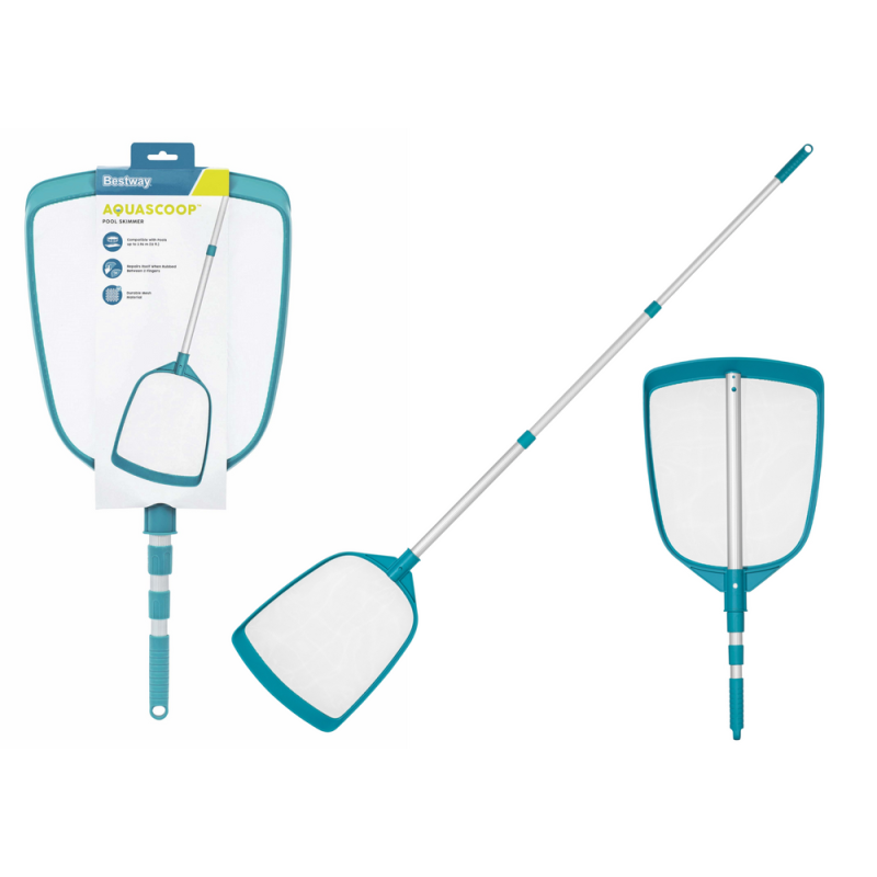 Zestaw do czyszczenia basenu Bestway 58635 - kij z siatką 163 cm EAN: 6941607347027