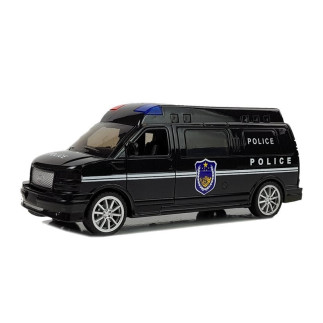 Auto policja z naciągiem i światłami oraz dźwiękiem EAN: 5905214979324