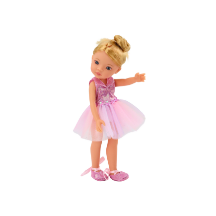 Lalka baletnica różowa w sukience, 33cm, laleczka balerina - EAN: 5905991015208