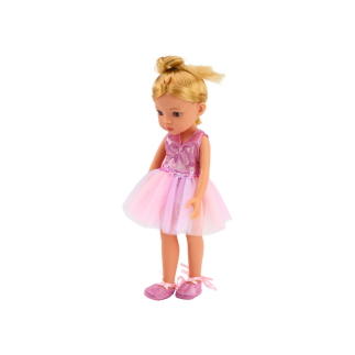 Lalka baletnica różowa laleczka balerina sukienka 33cm