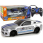 Sportowe srebrne auto zdalnie sterowane R/C Speed King 1:24 EAN: 5905214977474