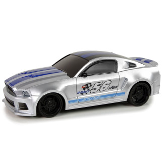 Sportowe szybkie auto zdalnie sterowane r/c srebrne 1:24 speed king