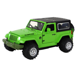 Zielone Auto Terenowe Na Baterie Metalowe Napęd Frykcyjny 1:32 EAN: 5905679078259