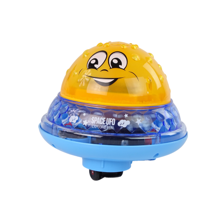 Piłka wodna UFO z diodami, wesoła muzyka, żółta | EAN: 5905214977603