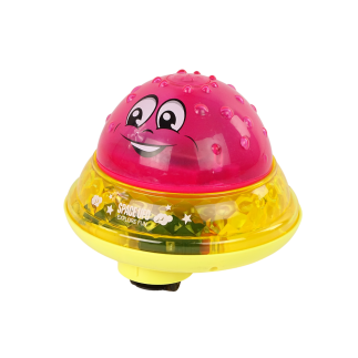 Wesoła Muzyczna Piłka Wodna UFO z Diody Różowa 5905214977610