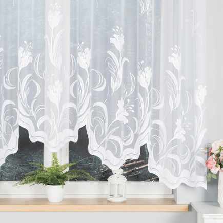 Firanka żakardowa Julianna 300x160cm Biała EAN: 5907693263116