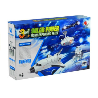 Zestaw kreatywny kosmiczny solarny 3w1 łazik diy