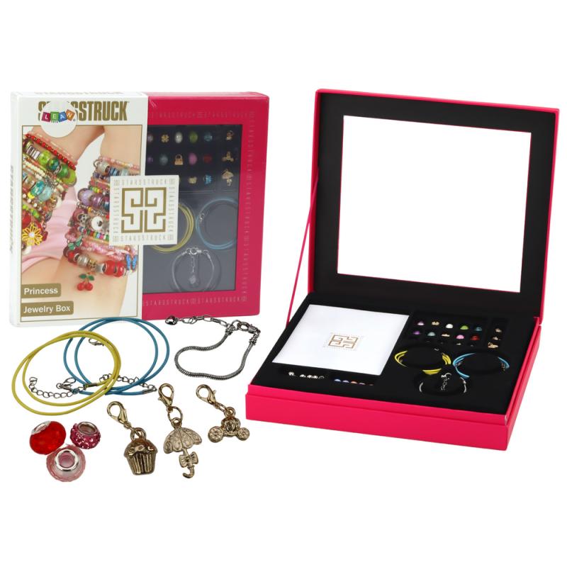 Zestaw do tworzenia bransoletek biżuterii z koralikami i zawieszkami - EAN: 5905991004202