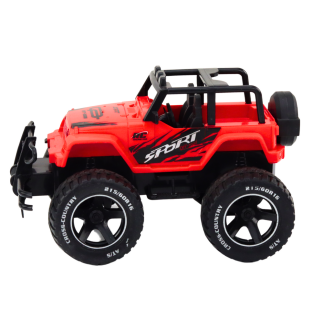Zdalnie Sterowane Autko Terenowe RC Czerwone 1:18 - EAN: 5905991017554