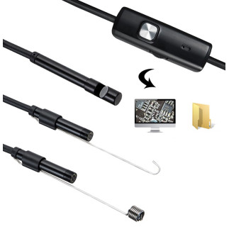 Ak252a endoskop kamera 5,5mm android 5m