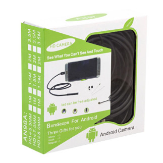 Ak252a endoskop kamera 5,5mm android 5m