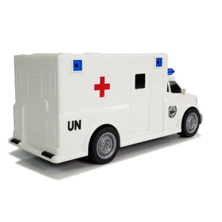 Auto ambulans z napędem karetka pogotowia 1:20 z dźwiękiem