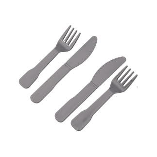 Zestaw Fast Food Owoce Stek Lody Akcesoria Pizza Frytki 26 ele.