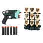 Zestaw Pistolet z Tarczą Strzałki Piankowe Dinozaury Zielony EAN: 5905991019930