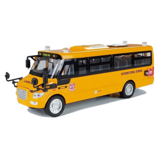 Metalowy autobus szkolny z silnikiem naciąganym EAN: 5905884454077