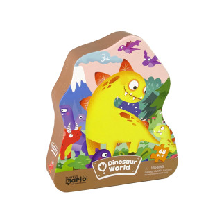 Puzzle Dinozaur Wulkan 48 elementów - EAN: 5905679074497