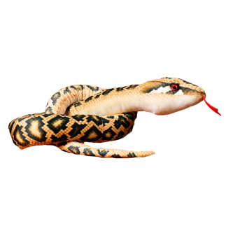 Maskotka pluszowa wąż czarny 210 cm