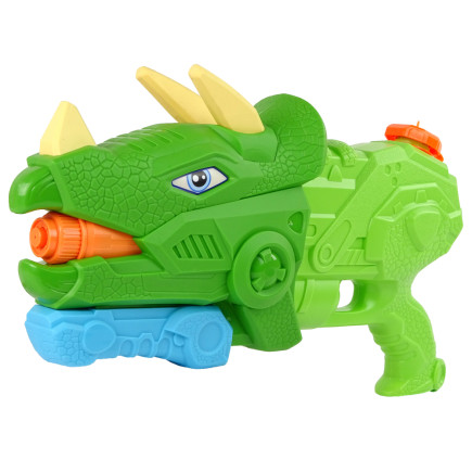 Pistolet na wodę Triceratops 1330 ml zielony zasięg 8 m EAN: 5905323213227