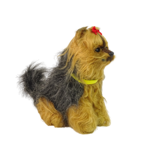 Interaktywny pies piesek yorkshire terrier york  pluszowy szczeka rusza ogonem